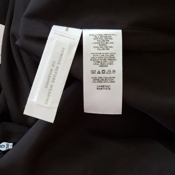 Ann Taylor Animal Print Slip Skirt with Slit Women's Size 8 Office Business - Picture 7 of 8